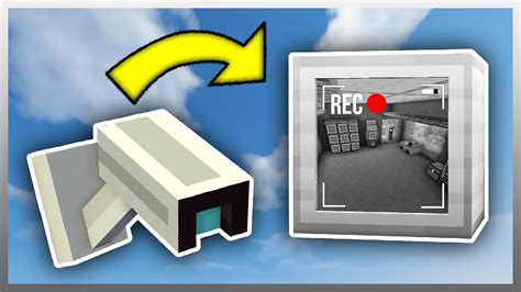 minecraft security cameras